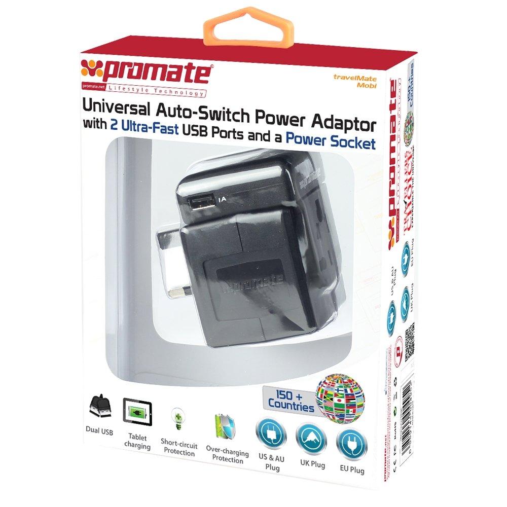 Promate Travel Mate Mobi Universal Power Adaptor