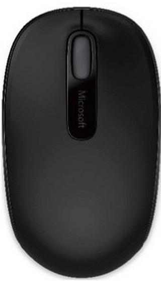 Buy Microsoft 1850 wireless mouse – black in Saudi Arabia