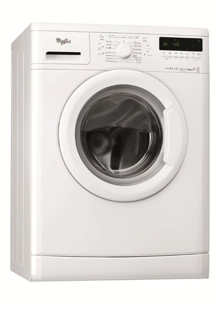 Whirlpool AWOC 8129 Front Loader Washer 8kg - White Price in Kuwait - Xcite