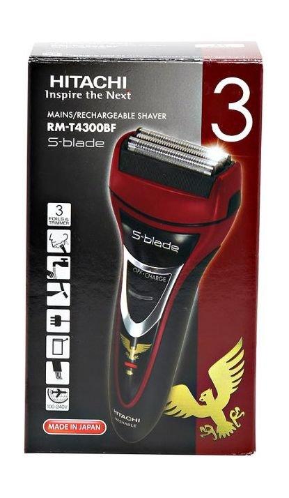 Hitachi 3-Blade Rechargeable Shaver RMT4300BF