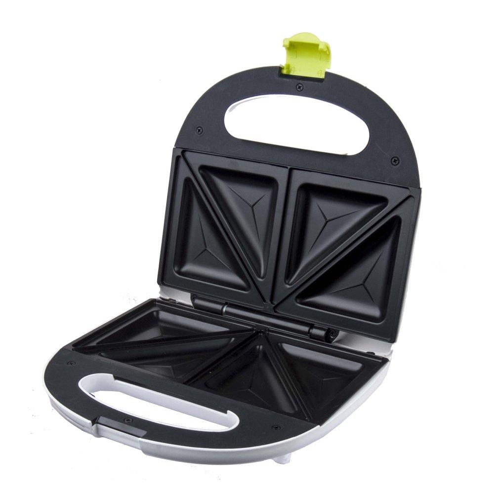 Wansa Sandwich Maker, 700 Watts - White