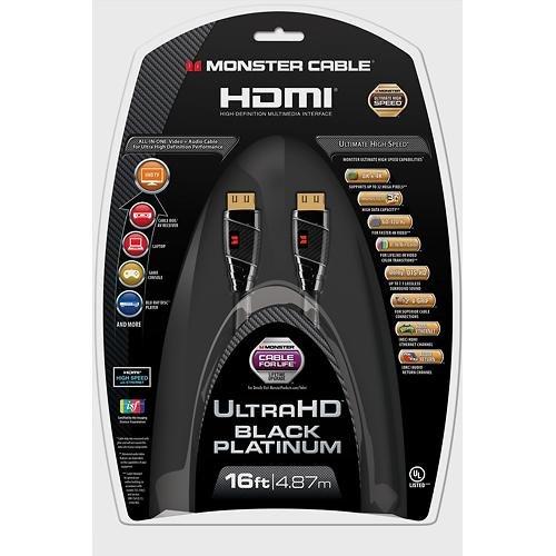 Monster Cable UltraHD 4K HDMI cable 4.88m