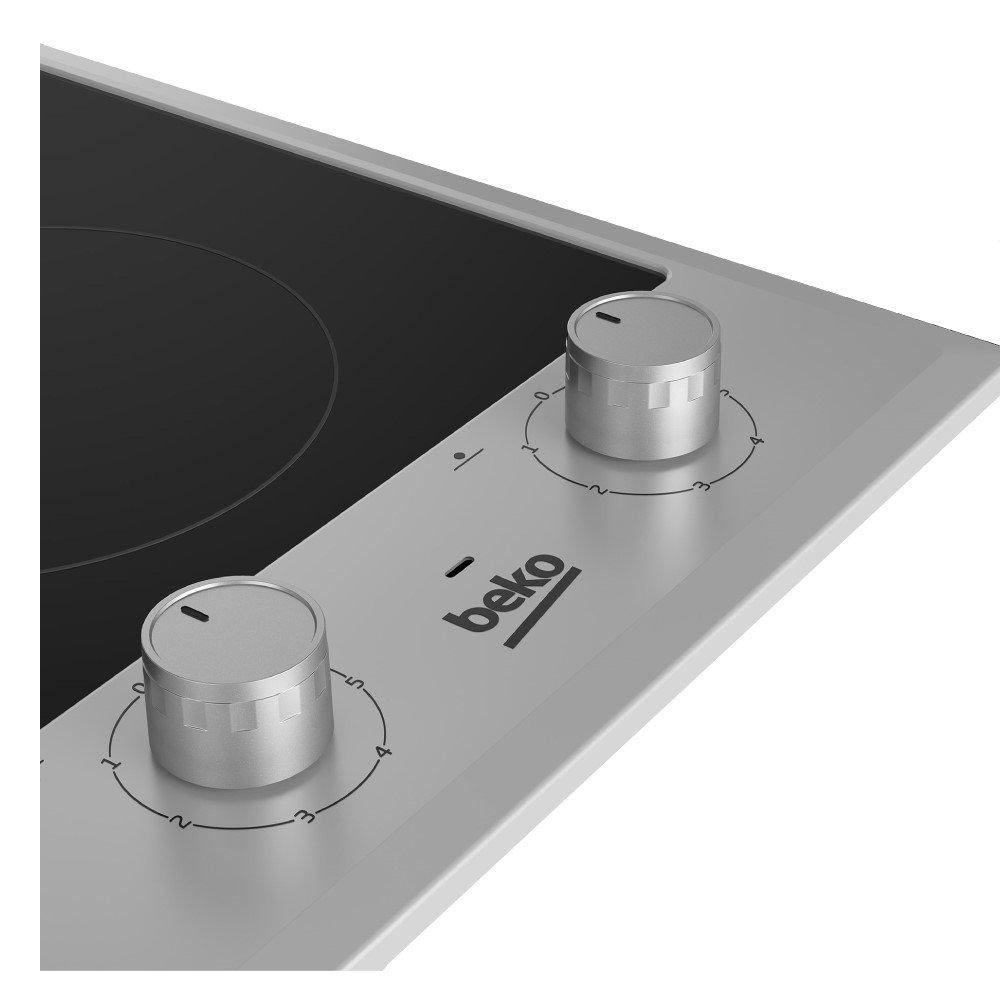 Beko 30cm 2-Ceramic Burner Built In Electric Hob (HDCC 32200 X)