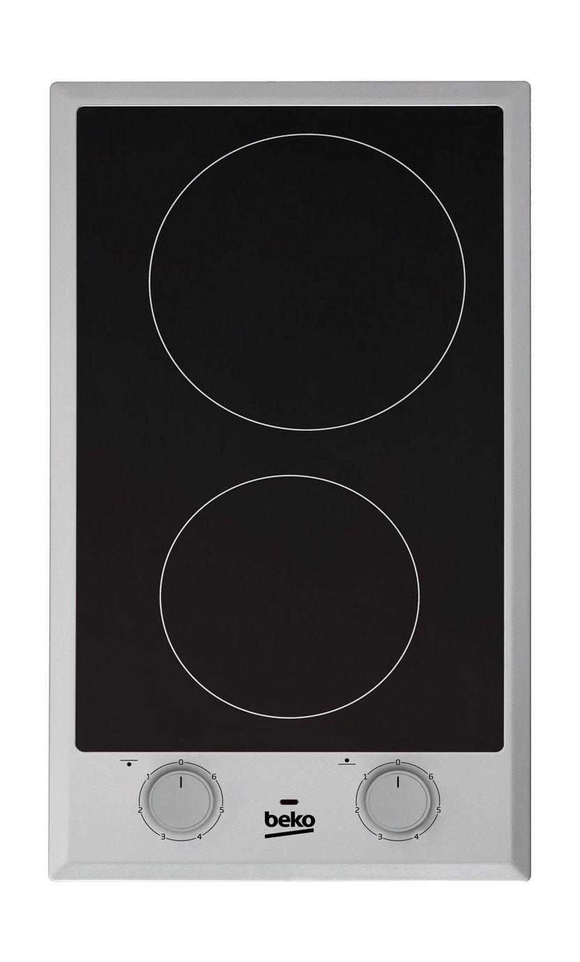 Beko 30cm 2Ceramic Burner Built In Electric Hob Xcite KSA