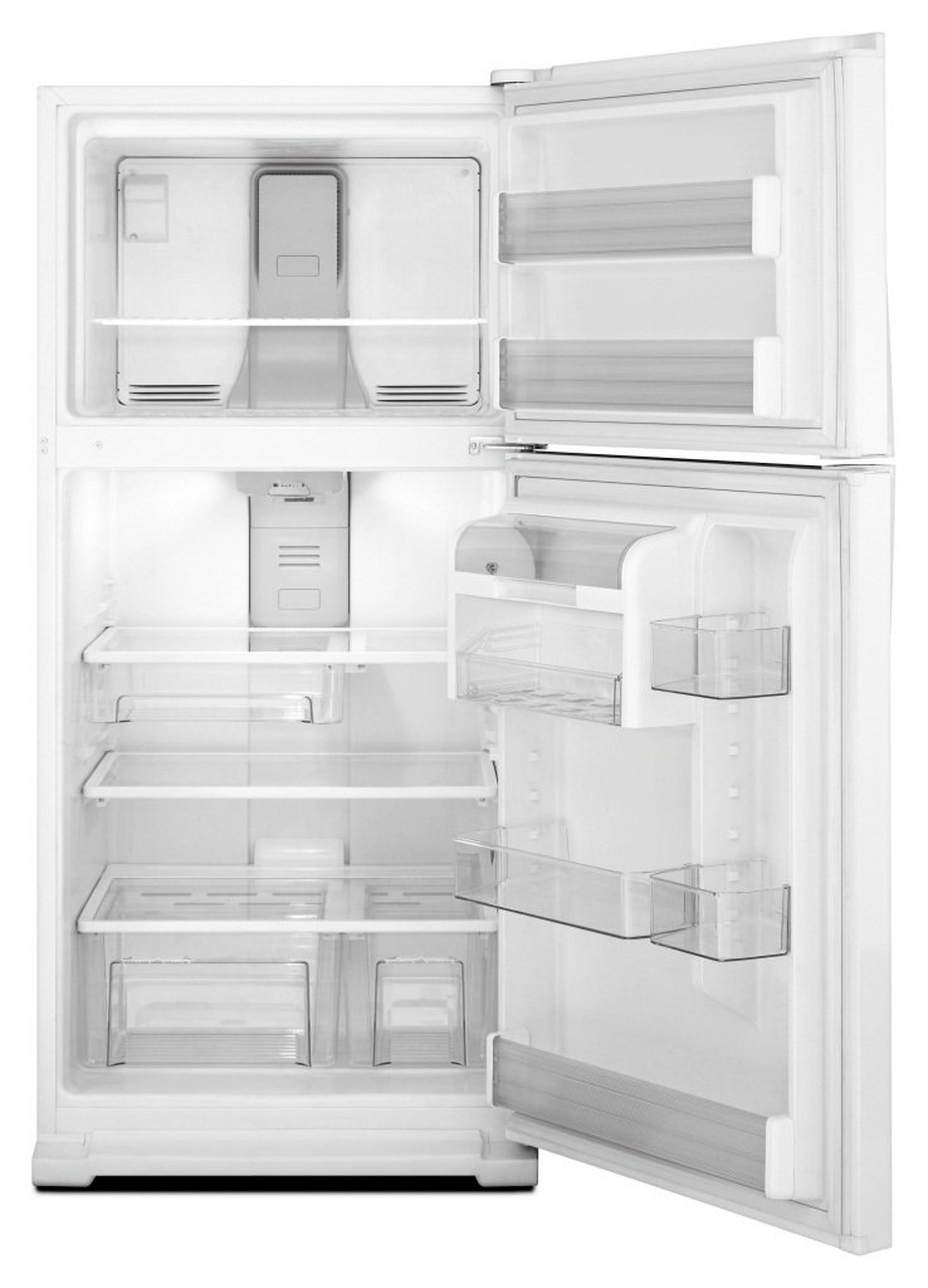 Whirlpool Top Freezer Refrigerator 25 CFT 5VWT31SFYW - White