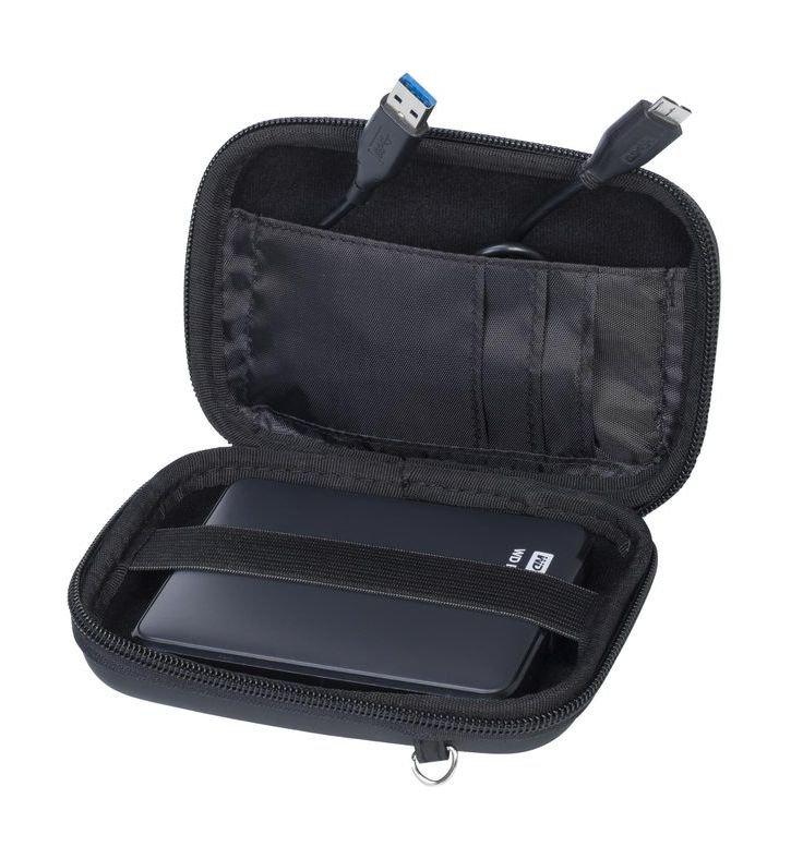 حقيبة ريفاكيس 9101 PU ٢.٥ بوصة أتش دي دي - أسود