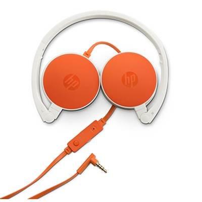 HP H2800 Ear Cup Headset - Orange
