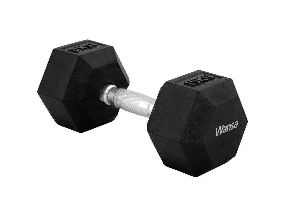 Wansa, 15kg Training Dumbbell, DF018-15KG – Black