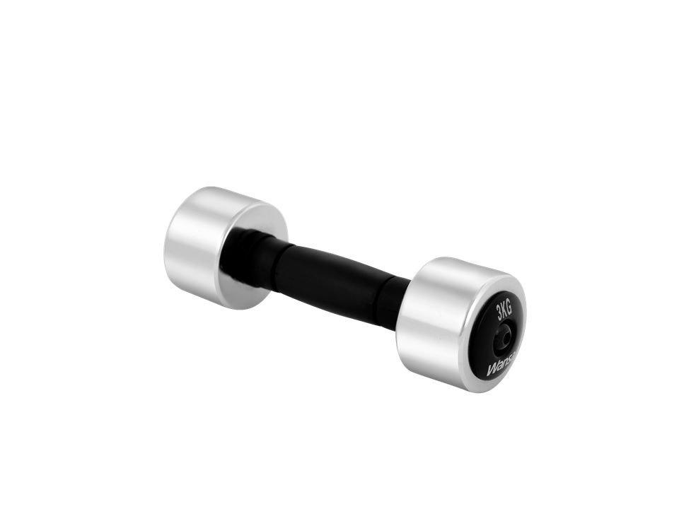 دمبل للتمرينات الرياضية بوزن 3 كيلو جرام من ونسا (DF002) - فضي