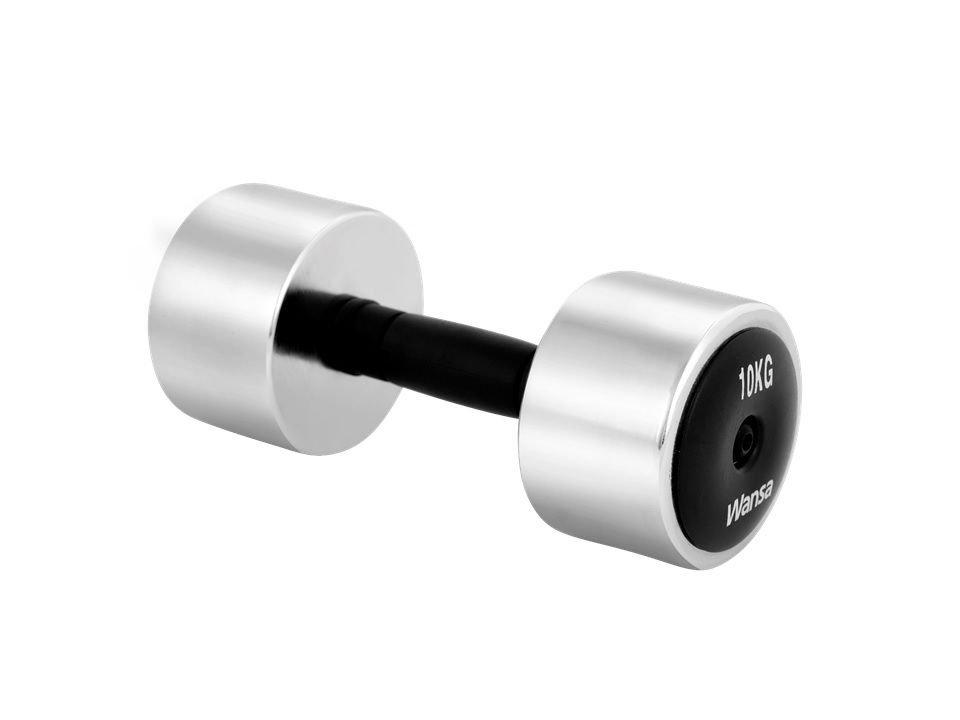 دمبل للتمرينات الرياضية بوزن 10 كيلو جرام من ونسا (DF002) - فضي