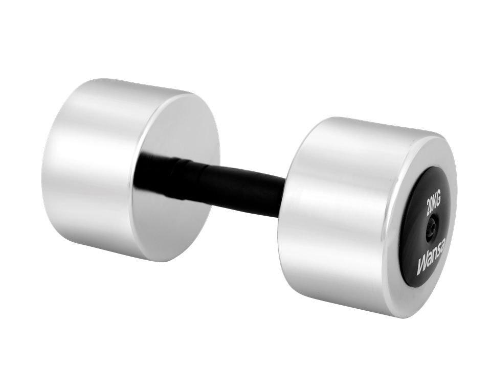 دمبل للتمرينات الرياضية بوزن 20 كيلو جرام من ونسا (DF002) - فضي