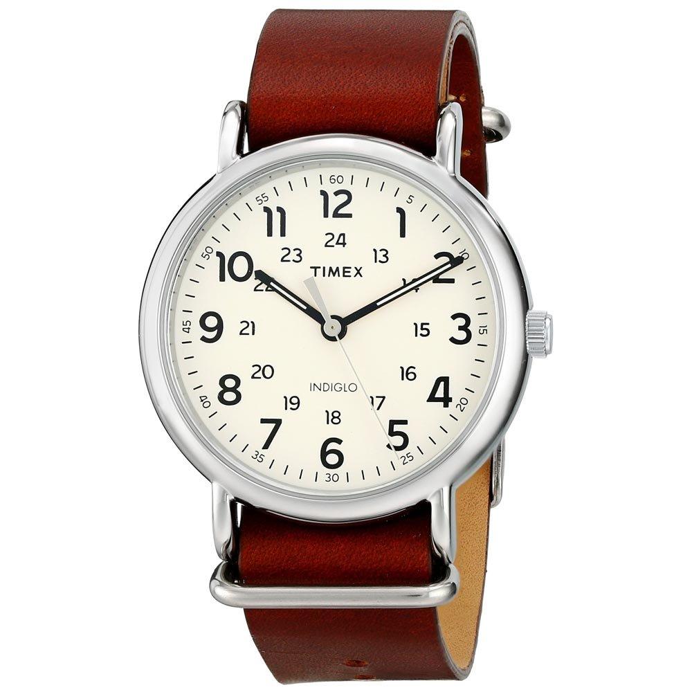 Timex T2P495 Unisex Watch - Leather Strap