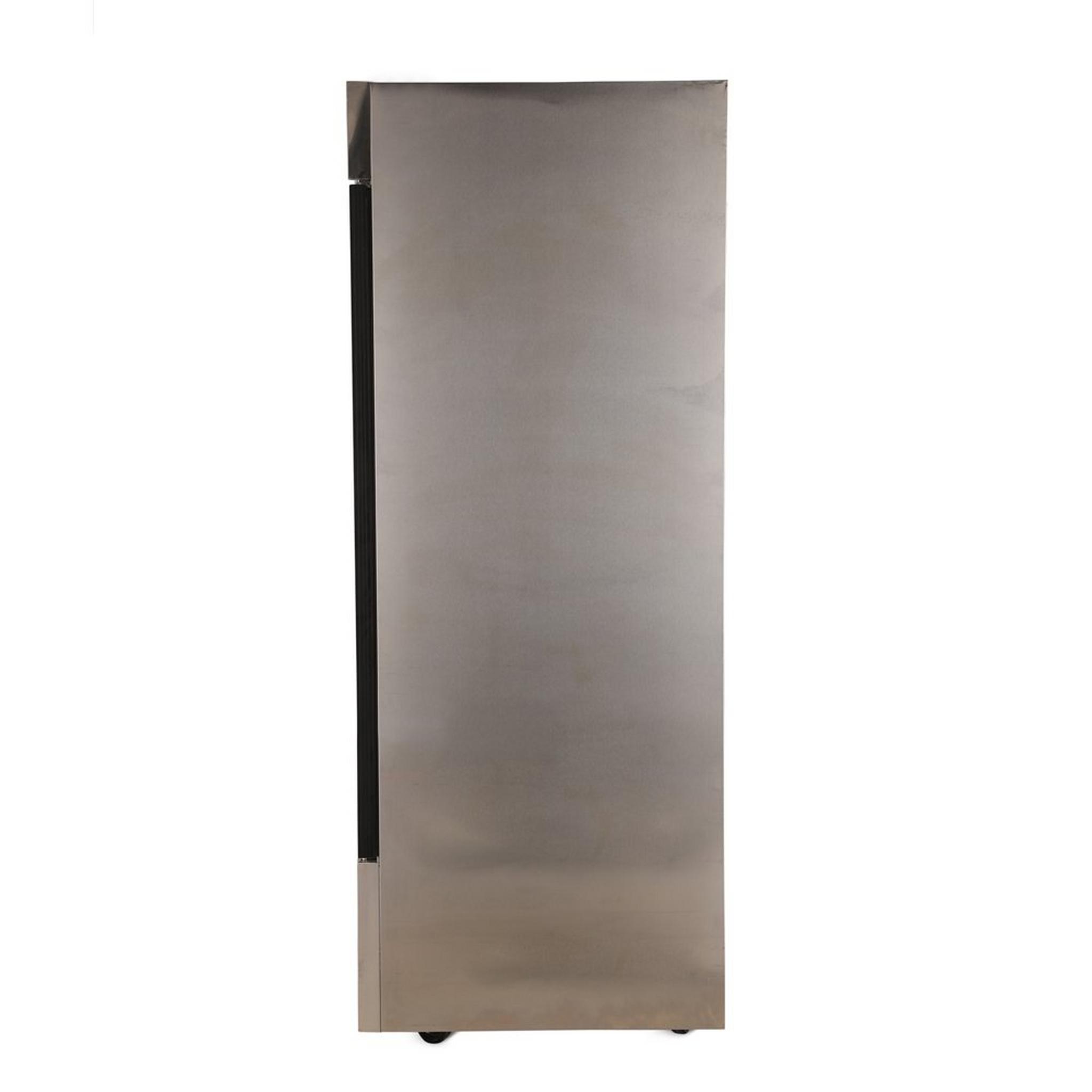 ثلاجة بباب شفاف من ونسا، 24 قدم مكعب، 680 لتر، 1GDS -ستانلس ستيل
