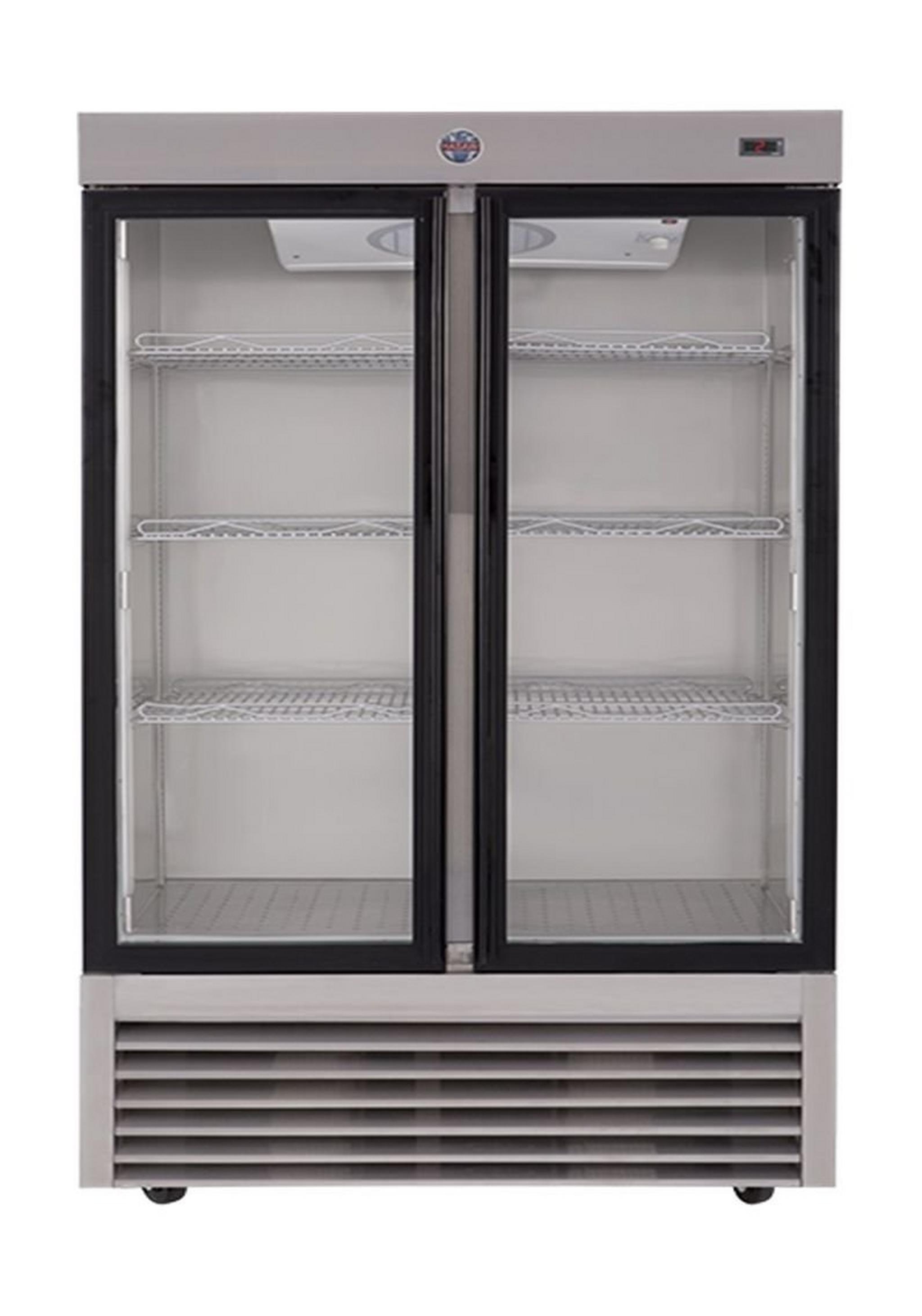Wansa Window Refrigetor, 34CFT, 950-Liters, 2GDAS - Stainless Steel