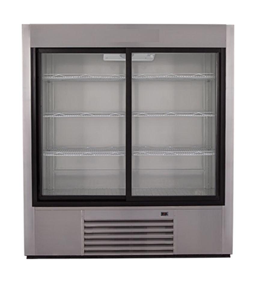 Wansa Commercial Refrigerator, 46CFT, 1300-Liters, 2GDS - Stainless Steel