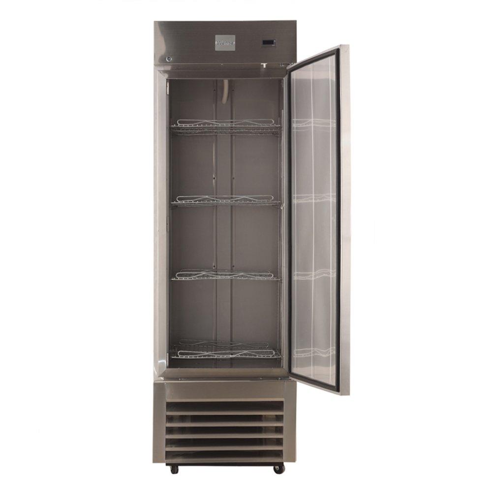 Wansa Single Door Refrigerator, 14CFT, 400-Liters, 1DAS - Stainless Steel