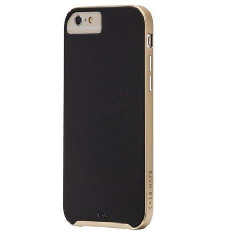 Case Mate Slim Tough Case for iPhone 6 - Black - Gold