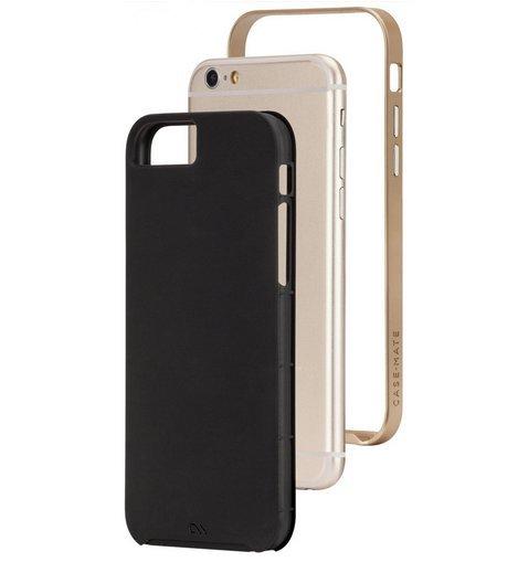 Case Mate Slim Tough Case for iPhone 6 - Black - Gold