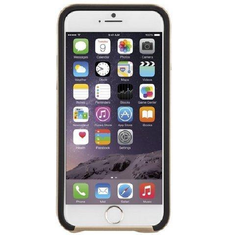 Case Mate Slim Tough Case for iPhone 6 - Black - Gold