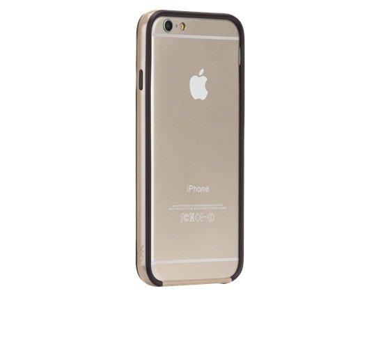 Case Mate Tough Frame Bumper for iPhone 6 - Gold/black