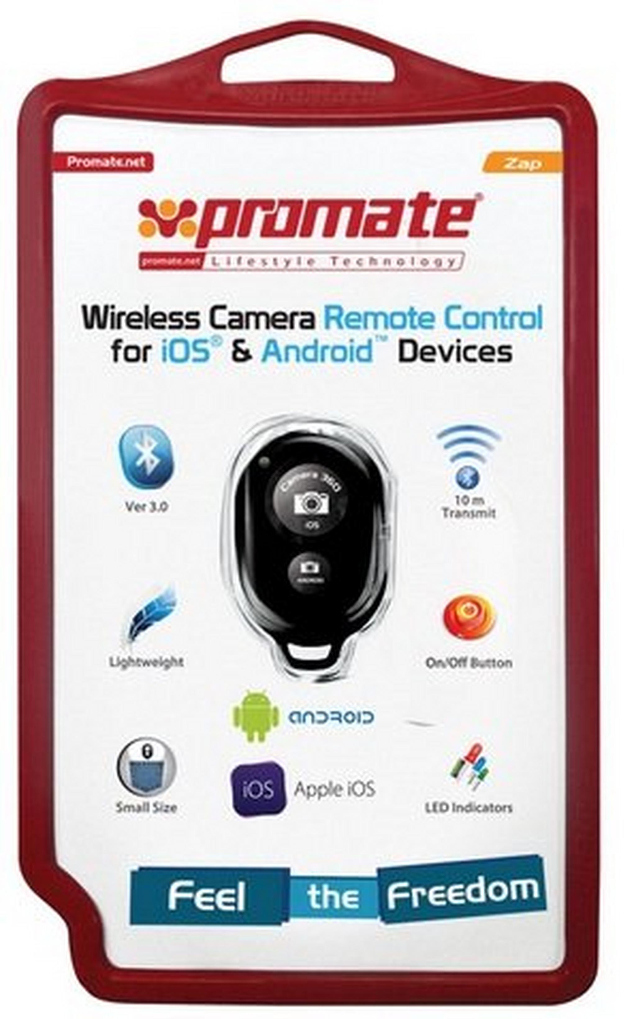 Promate Zap Wireless Camera Remote Control for iOS and Android
