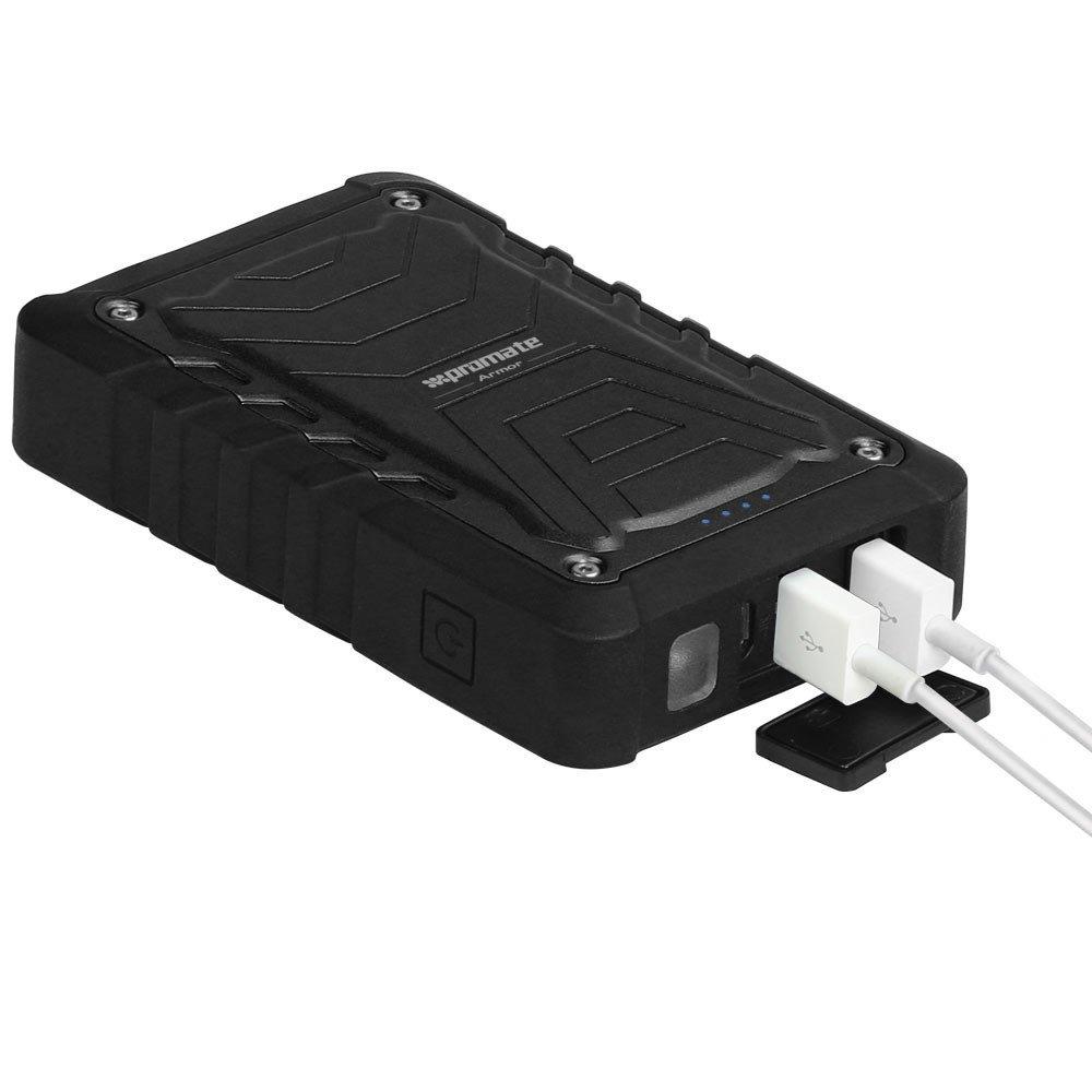 البطارية الخارجية أرمور بمنفذين من بروميت- ٩٠٠٠ ميلي أمبير