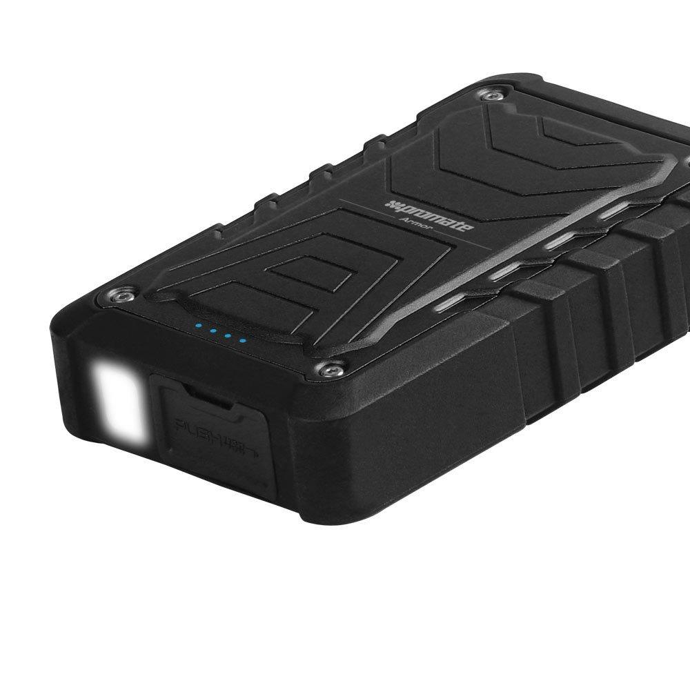 Promate Armor 9000mAh Dual Port Rugged Power Bank