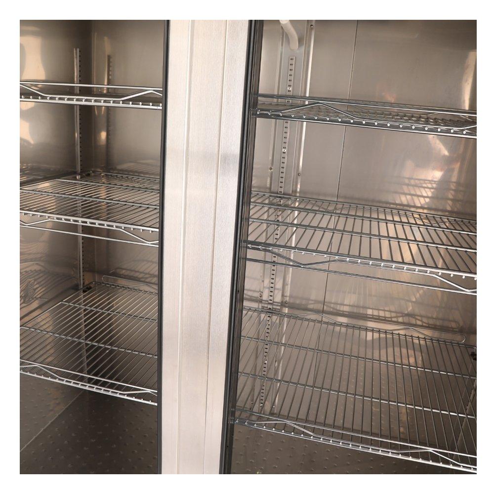 Wansa Commercial Refrigerator, 34CFT, 950-Liters, 2GDHAS - Stainless Steel