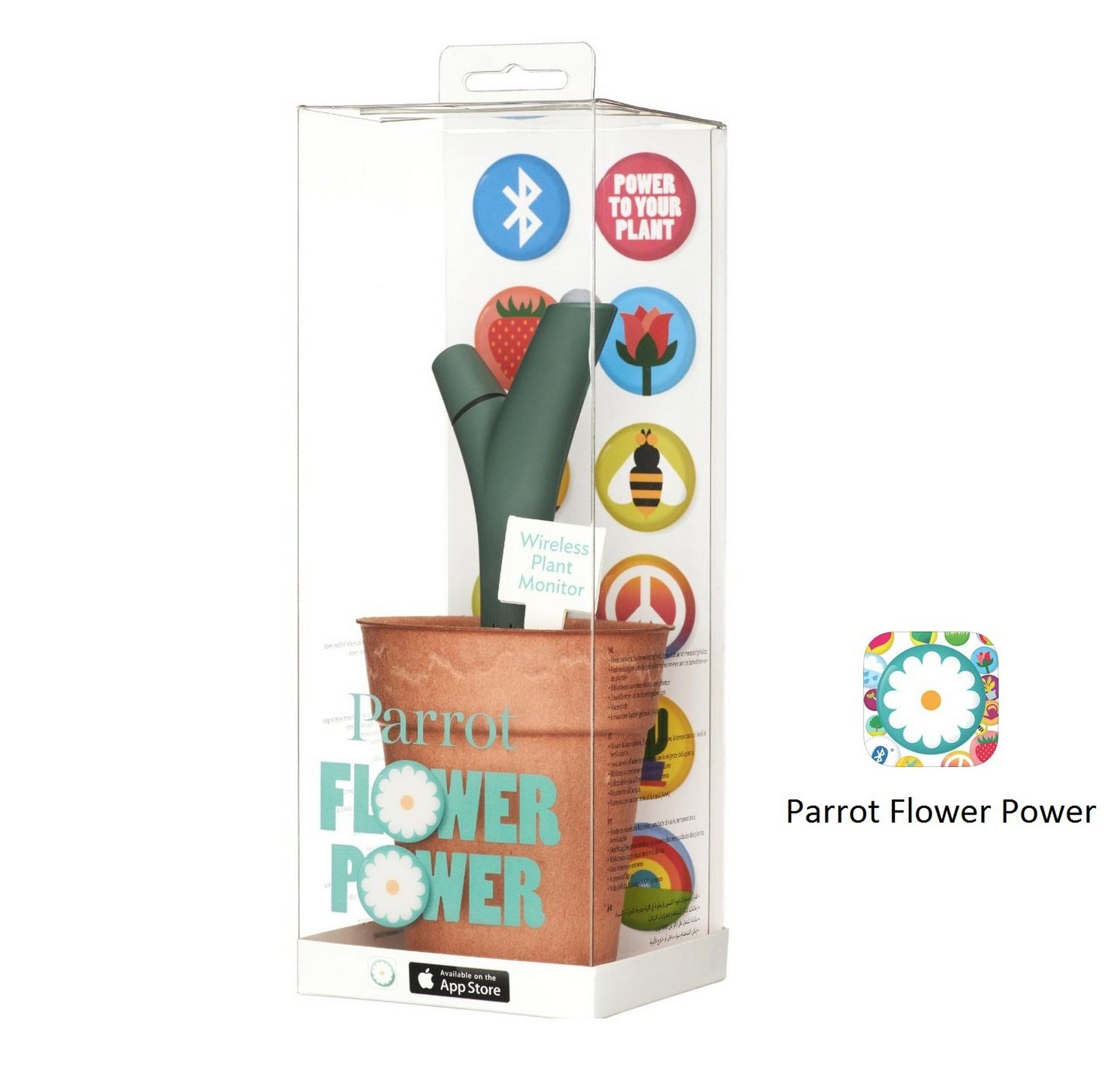 Parrot Flower Power Wireless Bluetooth Sensor - (PF900001AA)- Green