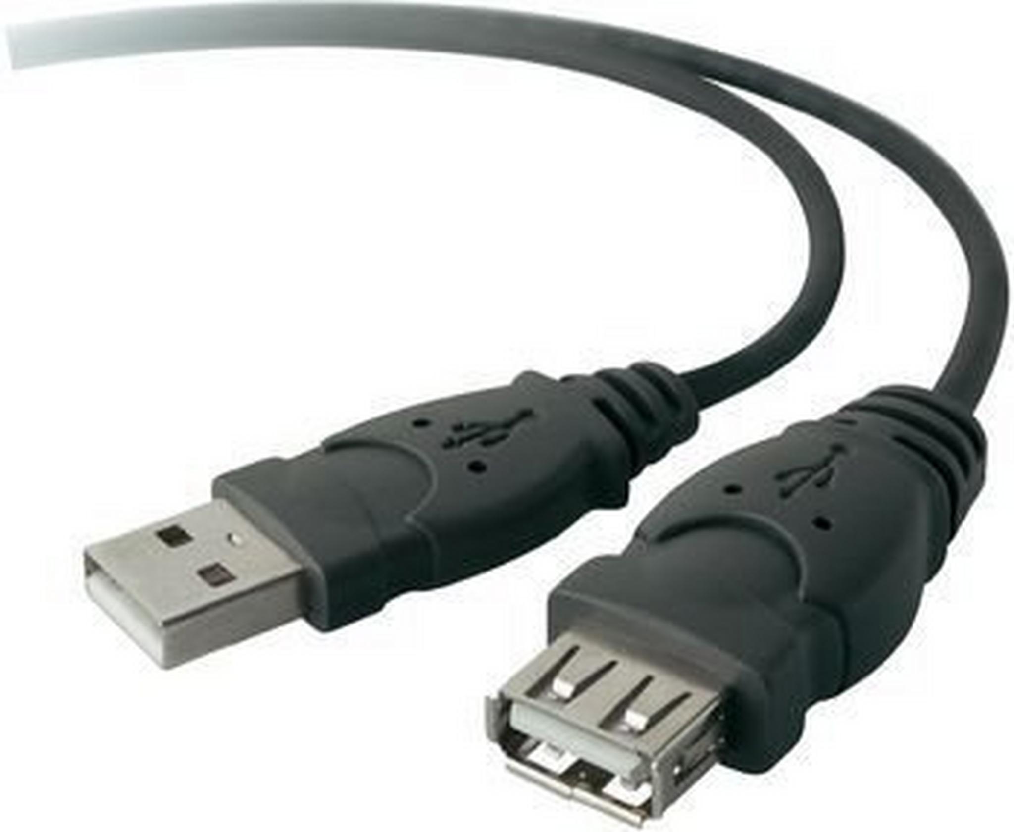 Belkin USB 2.0 Extension 6ft Cable (F3U153CP1.8M)