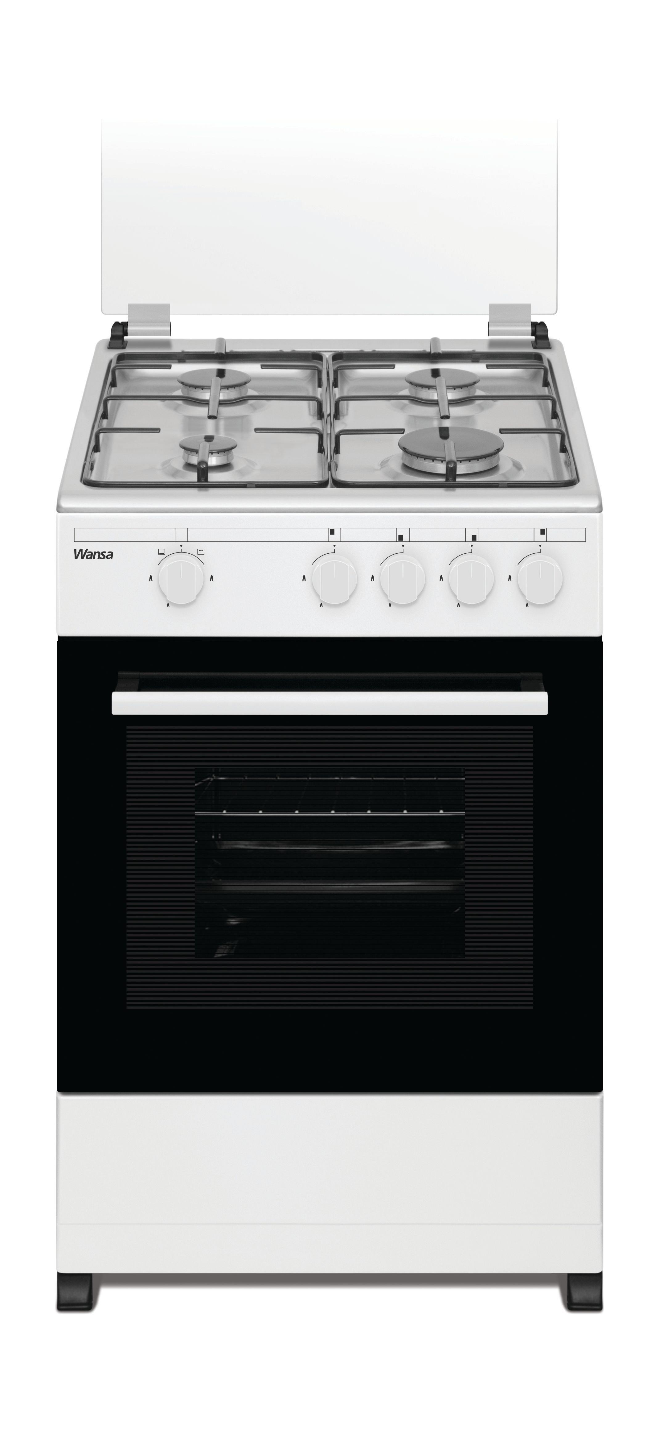Wansa 50x50 Floor Standing Gas Cooker (WCT4401114WK) White Price in