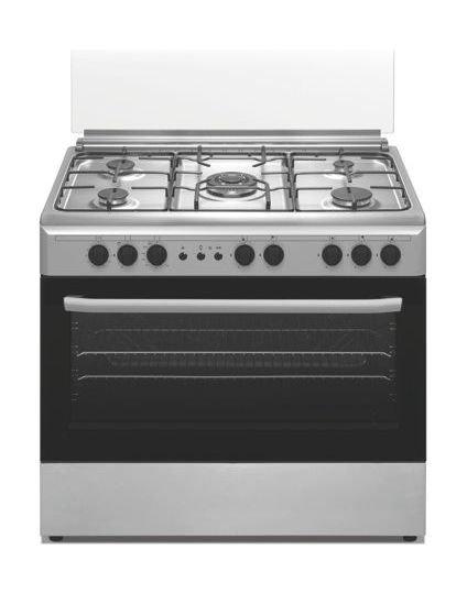 سعر Wansa 90x60 Floorstanding Gas Cooker (WCT9501114XSK) في الكويت اكسايت