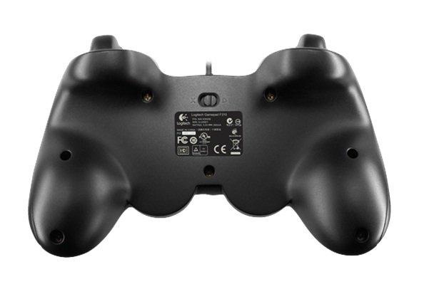 يد التحكم للألعاب من لوجيتك سلكية للكمبيوتر - أزرق
