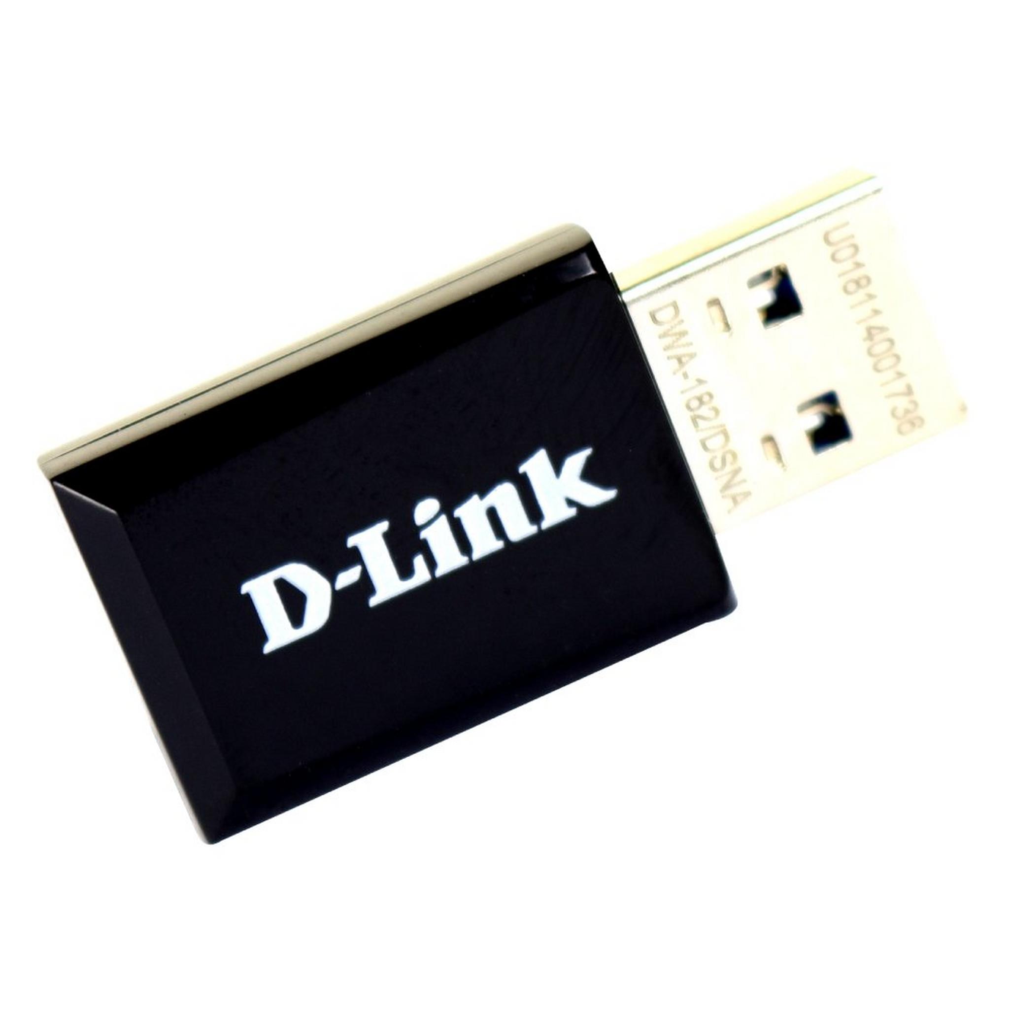 Dlink DWA-182 Wireless AC1200 Dual Band USB Adapter