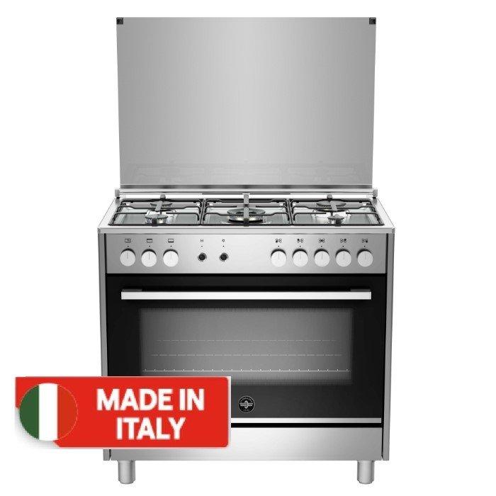 Buy La germania 90x60 gas cooker (tus95c31dx) – silver in Kuwait