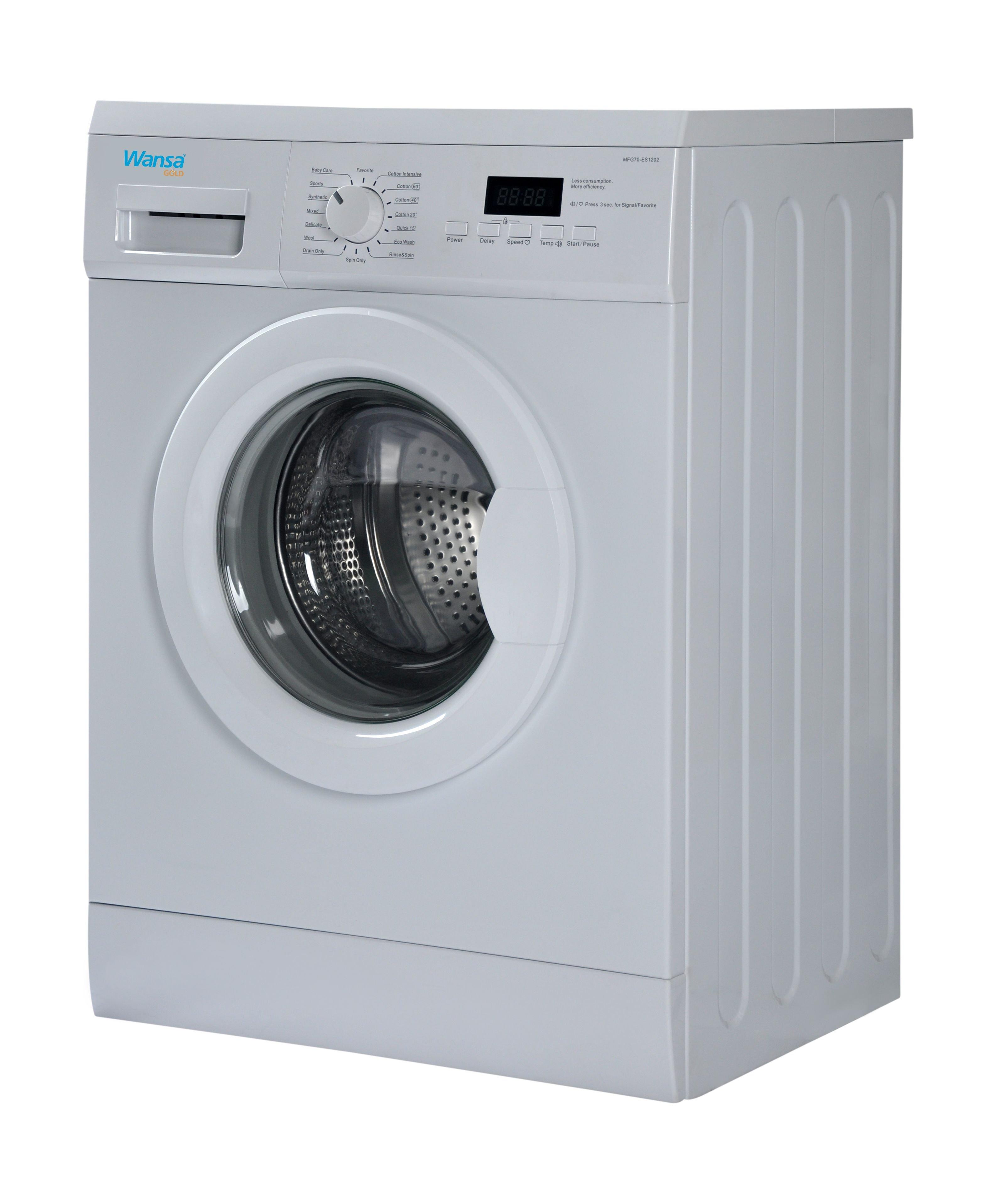 Wansa Gold 7KG Front Load Washing Machine (WGFL701260WHTC10S) White