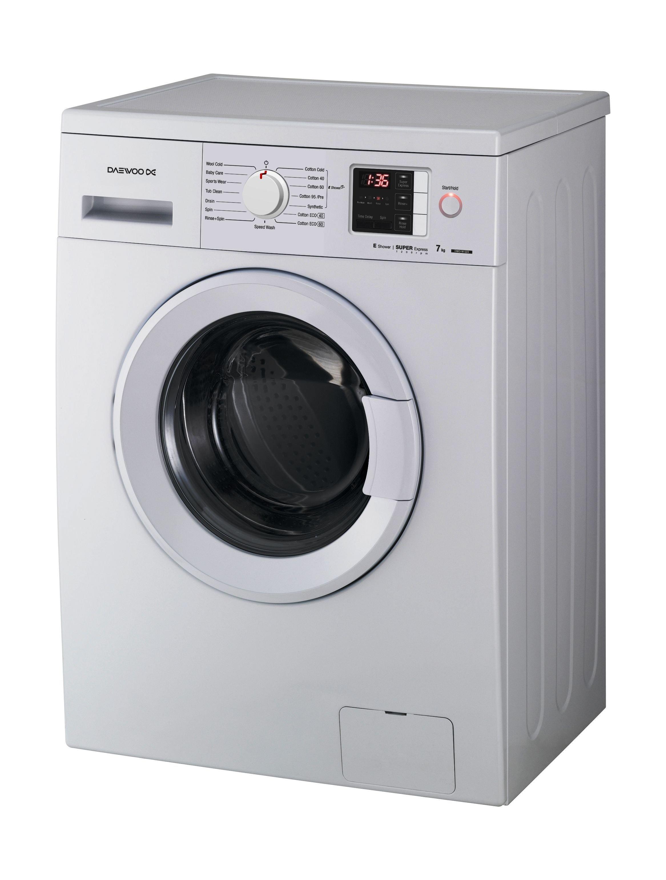 Daewoo 7kg Front Loader Washing Machine (DWDN1021) Price in Kuwait Xcite