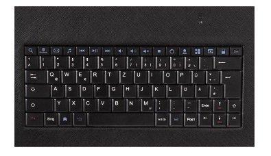 Hama OTG 7-inch Universal Keyboard Case Black