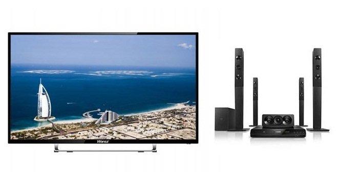 Bravo 40inch Full HD Standard LED TV + Philips 5.1 Channel Home