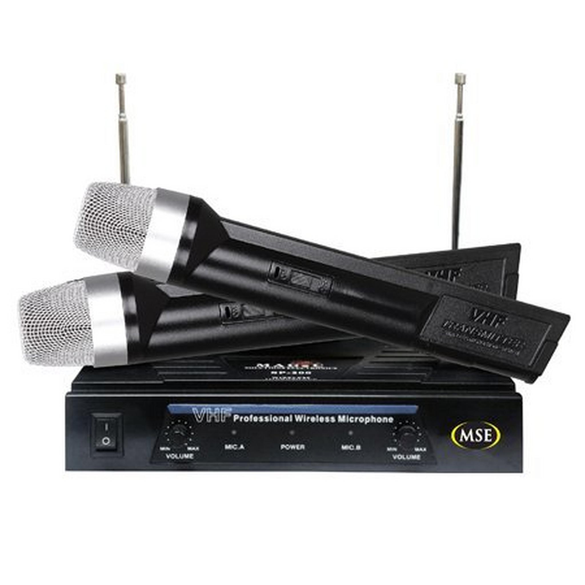Magic Star SP200 Professional Wireless Microphone System - Black