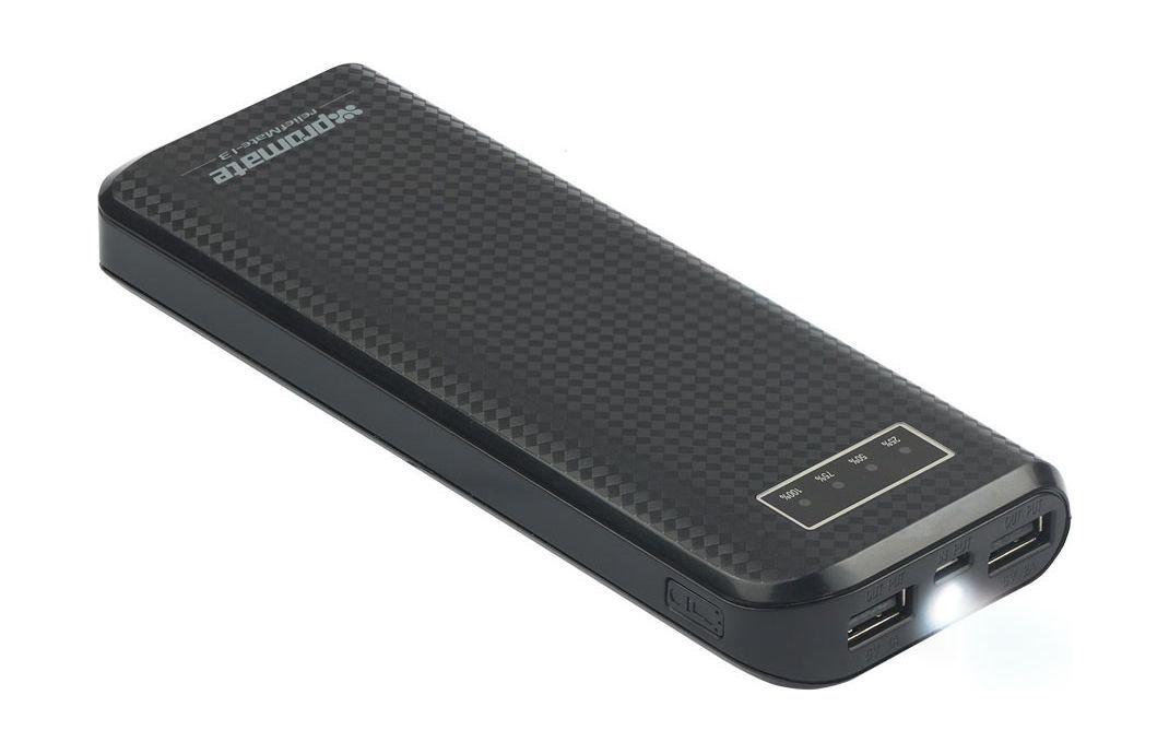 باور بنك ١٣٢٠٠ ملي أمبير من بروميت - أسود