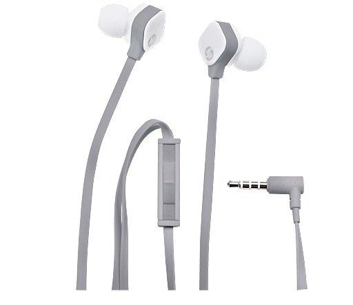 HP H2310 Inear Wired Earphones with Mic (J8H43AA) White Price in