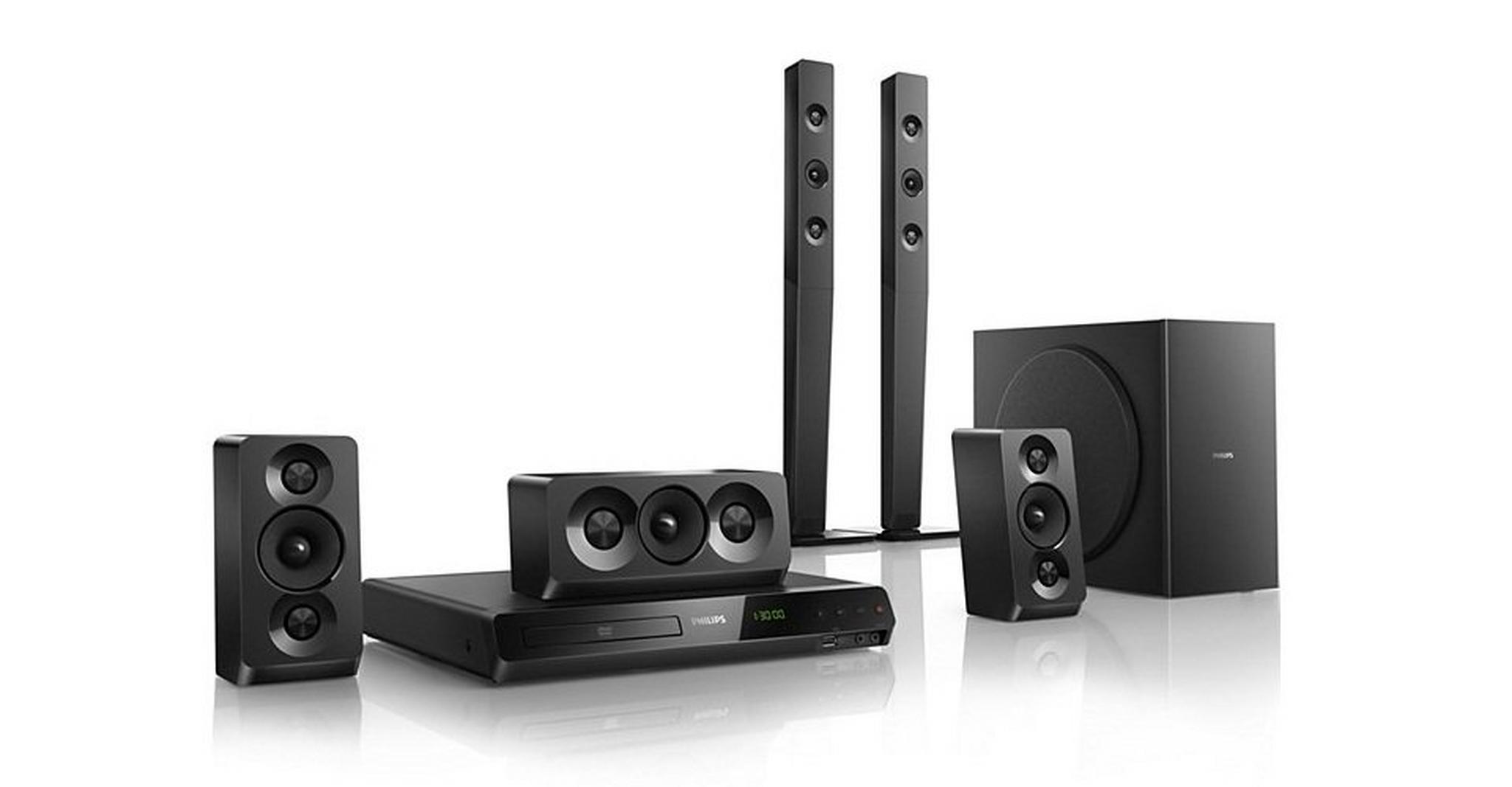 Philips DVD Home Theater System 5.1 Channel 1000W - HTD5550/98