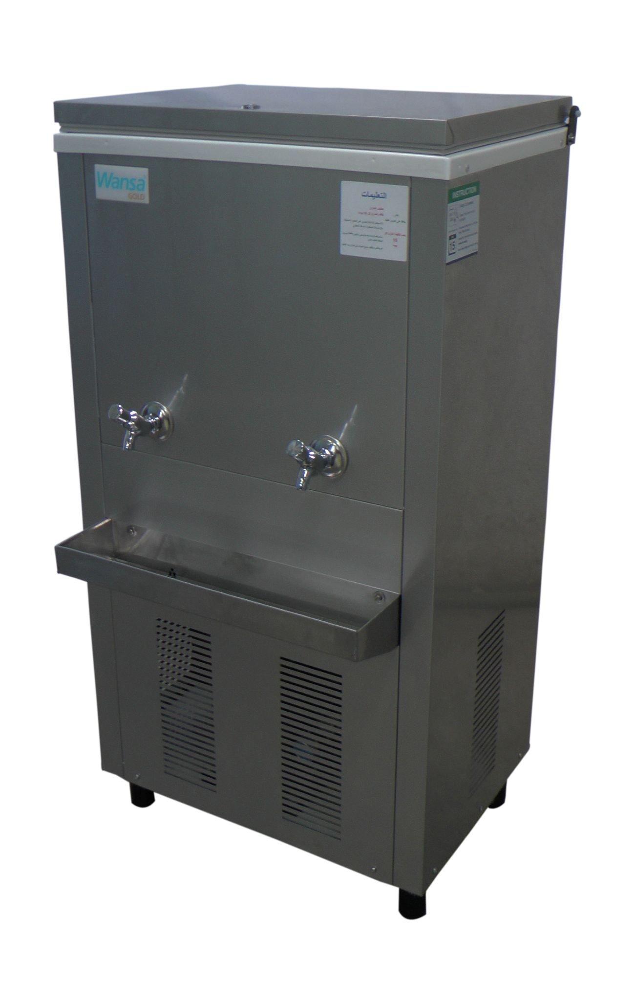 Wansa Gold Open Top Floor Standing Water Cooler 150 Liters (WGWC 150.3) - Silver