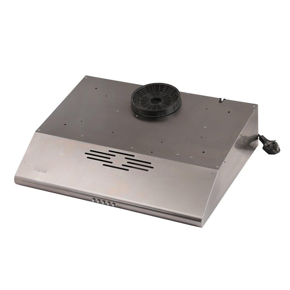 شفاط الروائح لطباخ الغاز  ٦٠ سم فولاذ مقاوم للصدأ من ونسا