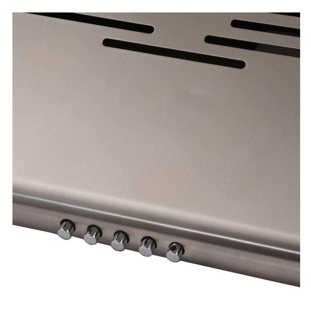 شفاط الروائح لطباخ الغاز  ٦٠ سم فولاذ مقاوم للصدأ من ونسا