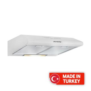 Buy Wansa 60cm built under cooker hood – white (wch1t1111w) in Kuwait