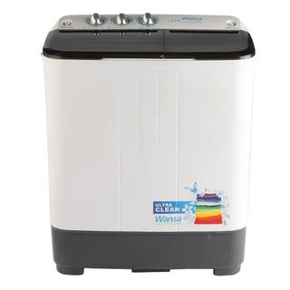 Buy Wansa gold twin tub washer, 5kg washing capacity, wgtt50-t3wht-c10 - white/grey in Kuwait
