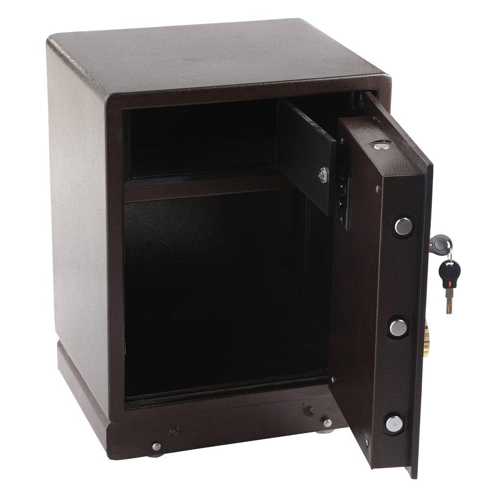 خزنة إلكترونية مقاومة للسرقة من ونسا، SF-5002 - بني