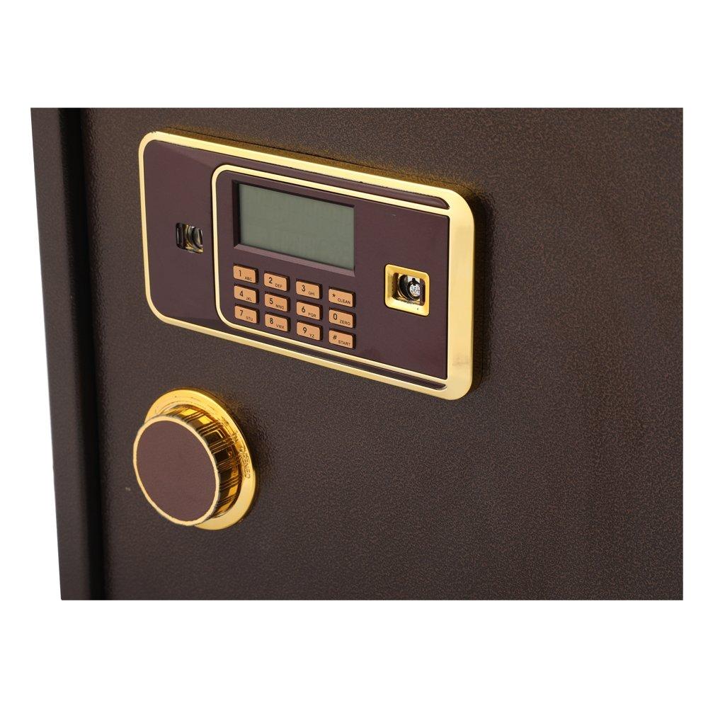خزنة إلكترونية مقاومة للسرقة من ونسا، SF-5002 - بني